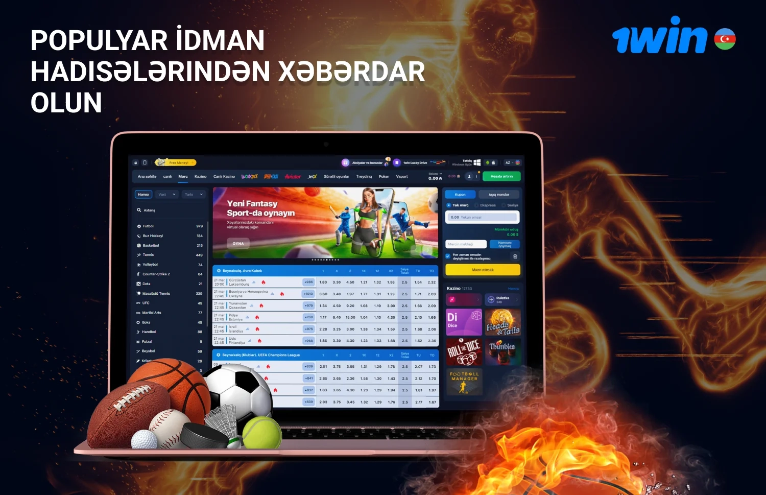 Populyar İdman Hadisələrindən xəbərdar olun