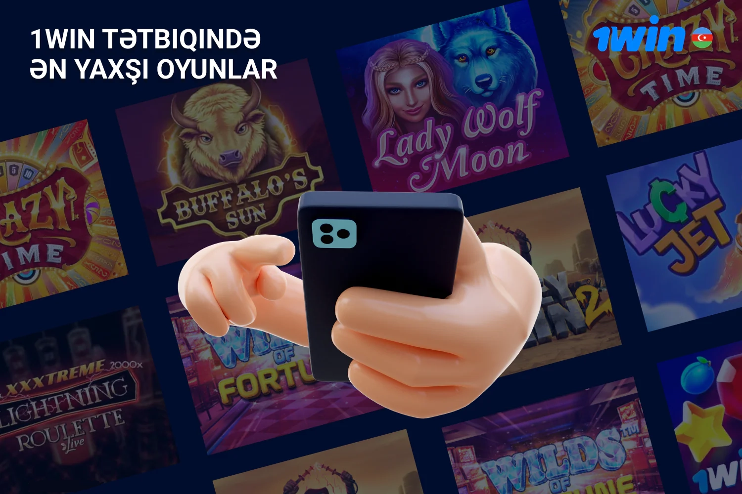 1win Tətbiqində Ən Yaxşı Oyunlar